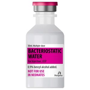 Bacteriostatic water Hospira & House Brand Preserve Samples with