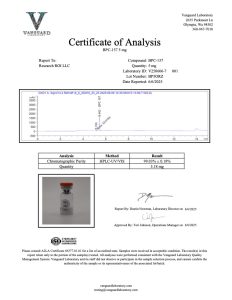 BP5ORZ BPC-157 5.26mg 99.17%